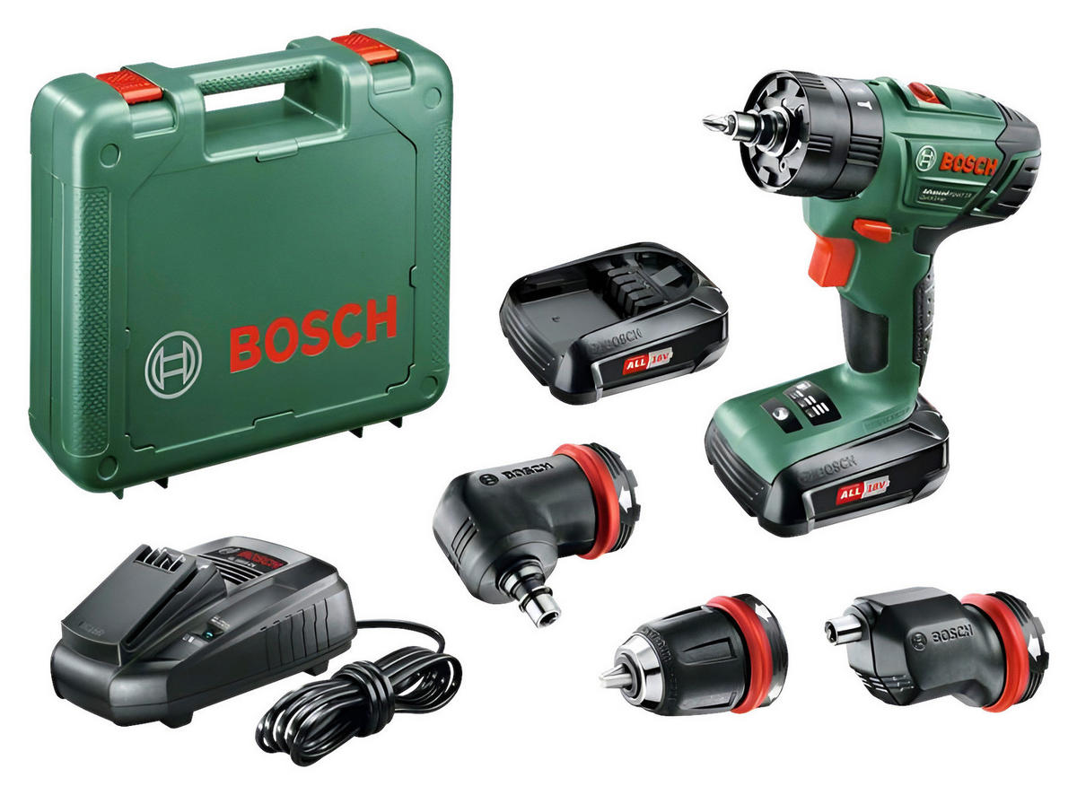 Bosch Akku-SchlagbohrschrauberAdvances Impact 18 QuickSnap 06039A3401 ca. 18 V B/H/L: ca. 38,6x34,1x10,2 cm Advances Impact 18 QuickSnap - schwarz/grün (10,20/38,60/34,10cm) - Bosch