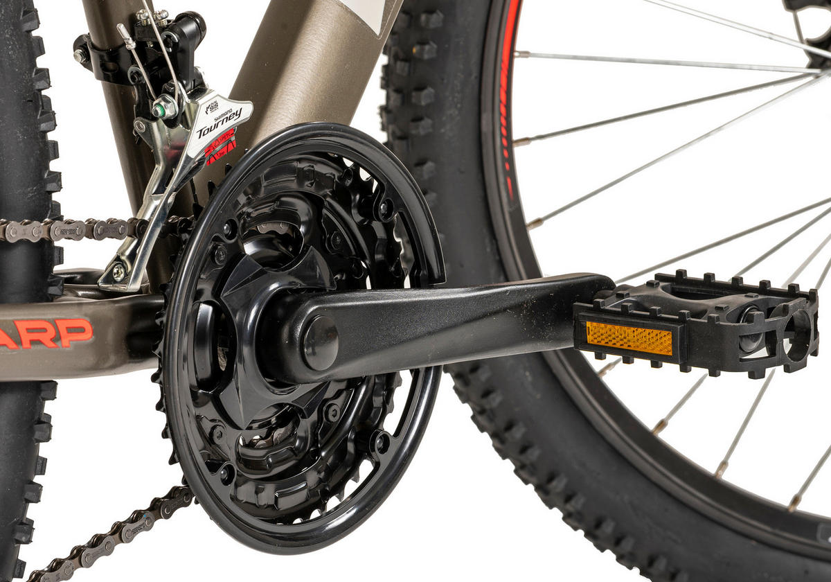 WYLD Mountain-Bike Sharp Sharp 29 Zoll Rahmenhöhe 46 cm 21 Gänge grau grau ca. 29 Zoll Sharp - grau (144,00/24,00/80,00cm) - WYLD