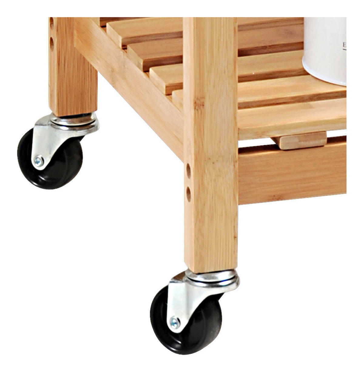 Kesper Küchenwagen natur Holz B/H/T: ca. 49x81x38 cm Küchenwagen - natur (49,00/81,00/38,00cm) - Kesper