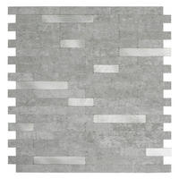 Wandfliesen Silbergrau B/L: ca. 29,2x29,7 cm Wandfliese_d-c-fix_selbstklebend - Silbergrau (29,20/29,70cm)