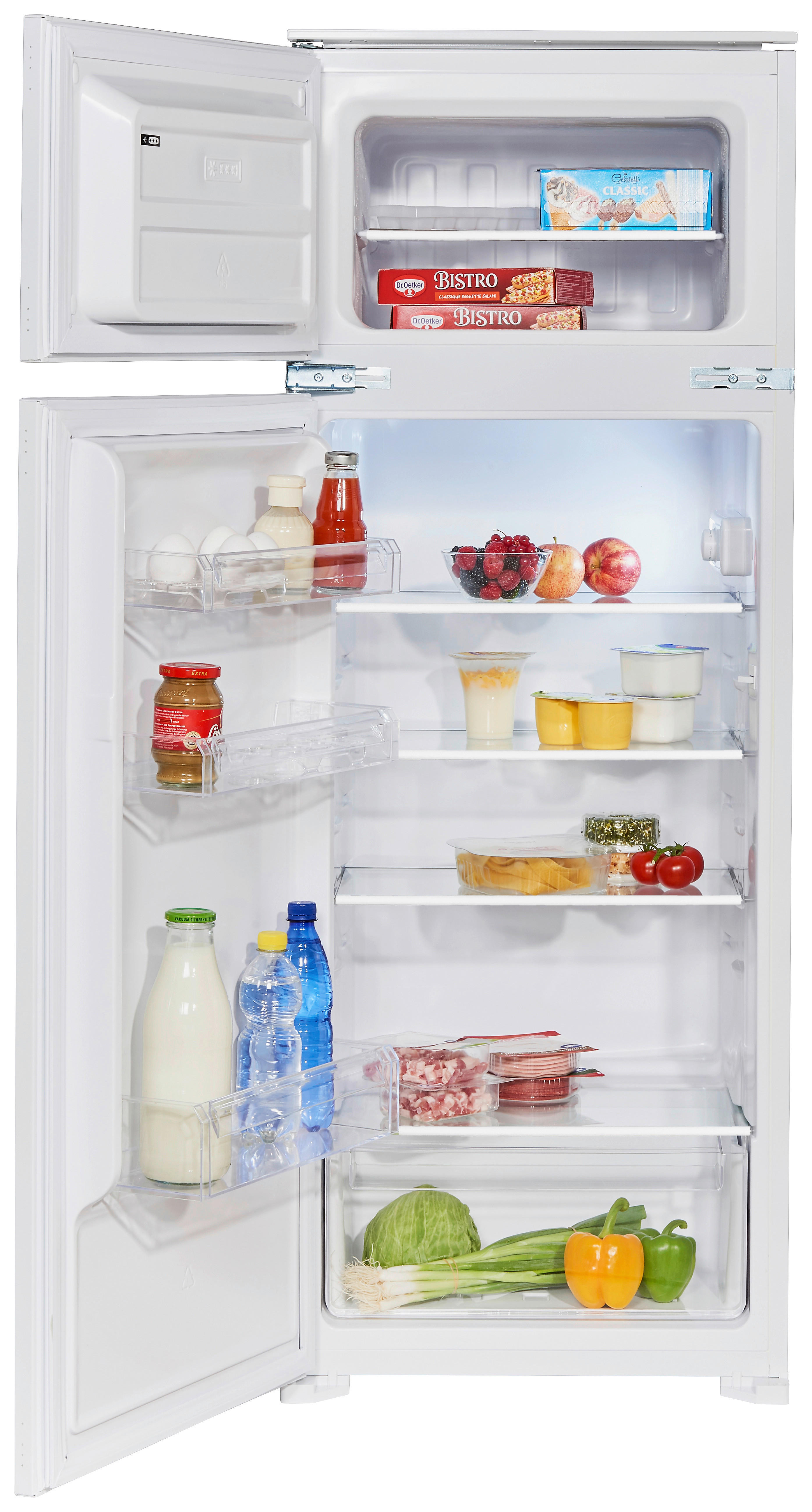 PKM-Möbel Einbaukühl-/Gefrierkombination GK225.4EEBN B/H/T: ca. 54x145x54 cm GK225.4EEBN - (54,00/145,00/54,00cm) - PKM-Möbel