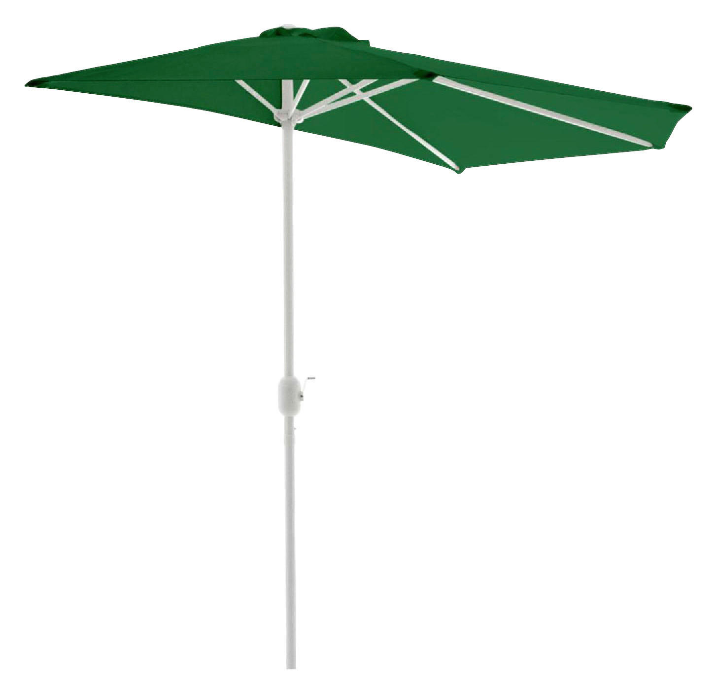 VCM Balkon-Sonnenschirm grün Polyester-Mischgewebe B/H/T: ca. 270x235x140 cm Balkon-Sonnenschirm - grün (270,00/235,00/140,00cm) - VCM