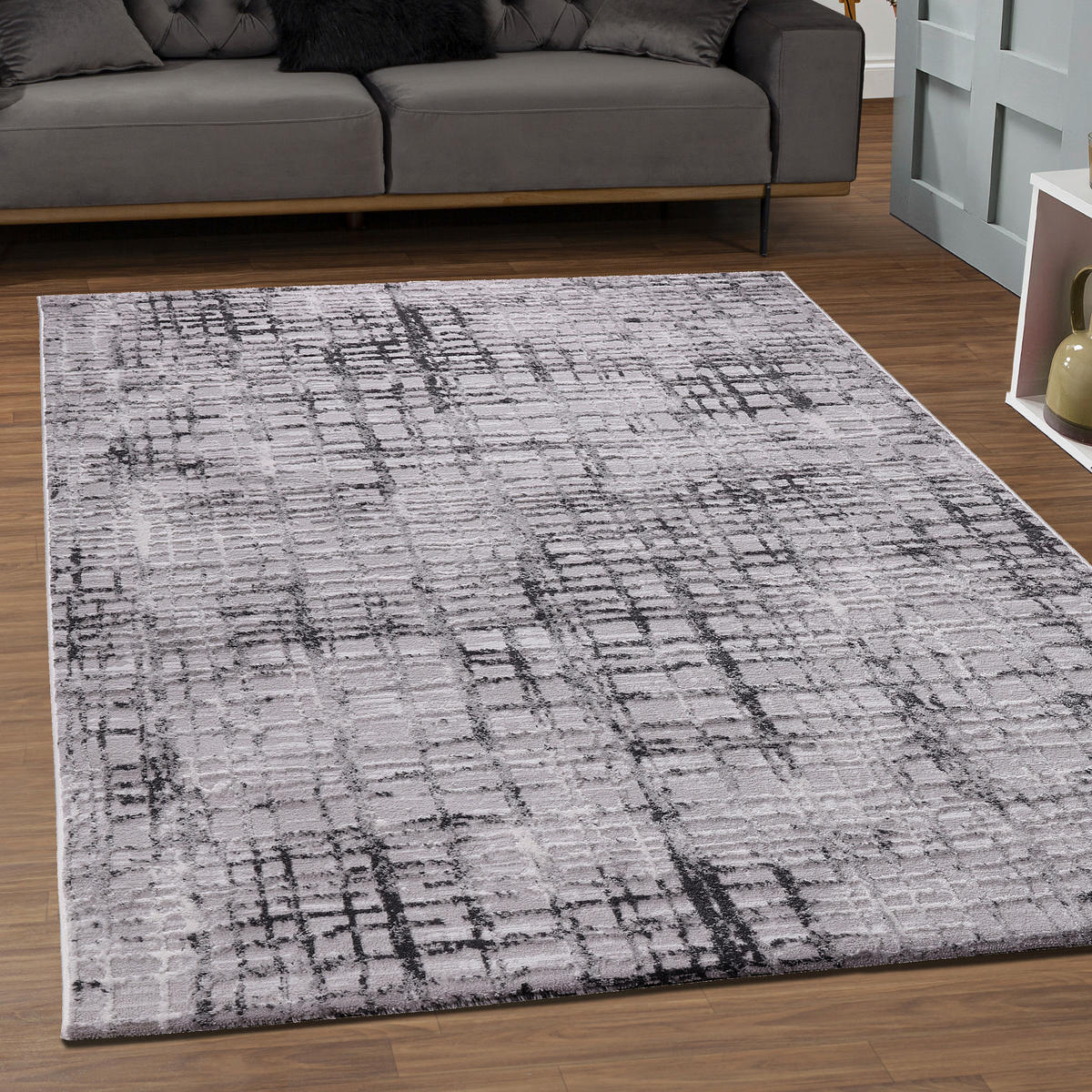 Sanat Teppich Evra hellgrau B/L: ca. 80x150 cm Evra - hellgrau (80,00/150,00cm) - Sanat