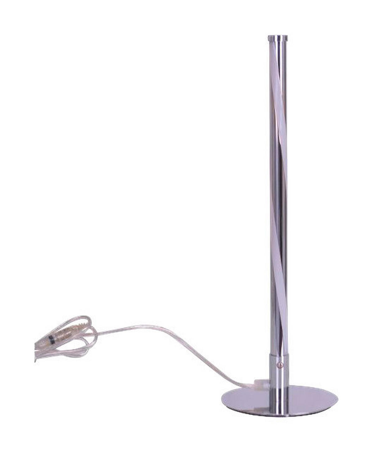 Näve Leuchten LED Tischleuchte NV3152442 Chrom Aluminium H/D: ca. 40x14 cm null 1 Brennstellen Twist - Chrom (14,00/40,00cm) - Näve Leuchten