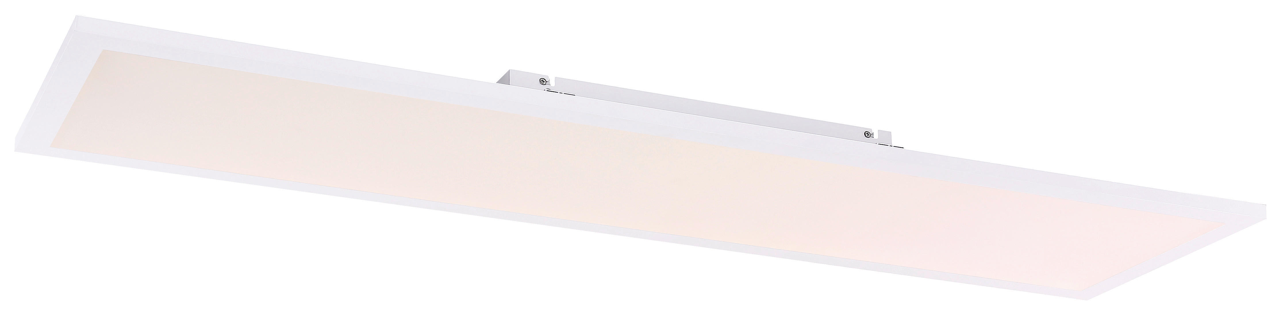 GLOBO LED-Deckenleuchte ROSI 41604D5 Opal weiß Acryl Aluminium B/H/L: ca. 30x5,5x120 cm 1 Brennstellen ROSI - weiß/Opal (120,00/30,00/5,50cm) - GLOBO