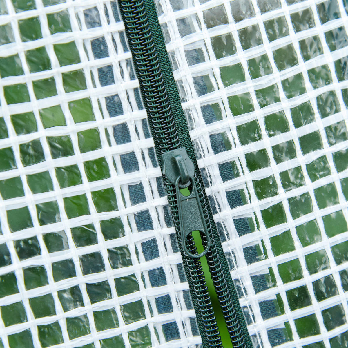 Outsunny Folientunnel mit 3 Türen B/H/L: ca. 90x90x270 cm Folientunnel_mit_3Türen - weiß (270,00/90,00/90,00cm) - Outsunny