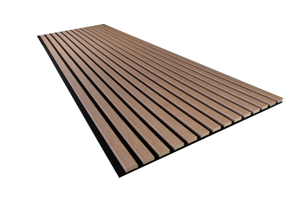 Akustikpaneel Eiche L/B/H: ca. 1,9x56,1x240 cm pro Stück Akustikplatte 240x56 Eiche Amalfi - Eiche (1,90/56,10/240,00cm)