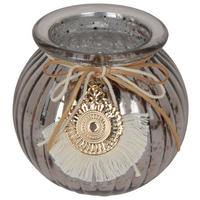 Windlicht champagner Glas Windlicht - champagner