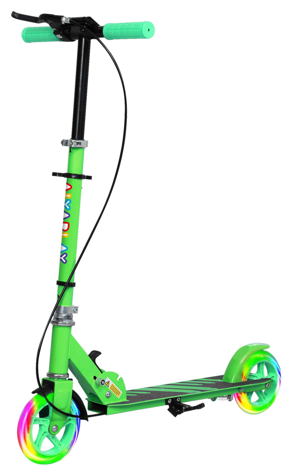 AIYAPLAY Kinderscooter grün B/H/L: ca. 36x89x73 cm Kinderscooter - grün (73,00/36,00/89,00cm) - AIYAPLAY