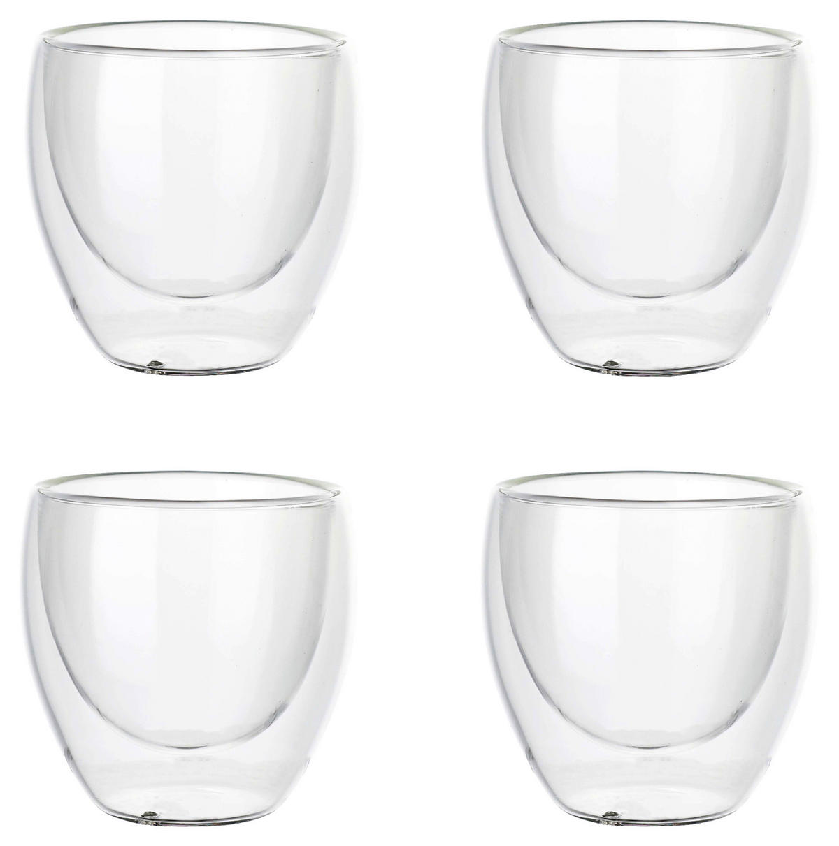 Thermoglas transparent Thermoglas_Espresso_4tlg. - transparent