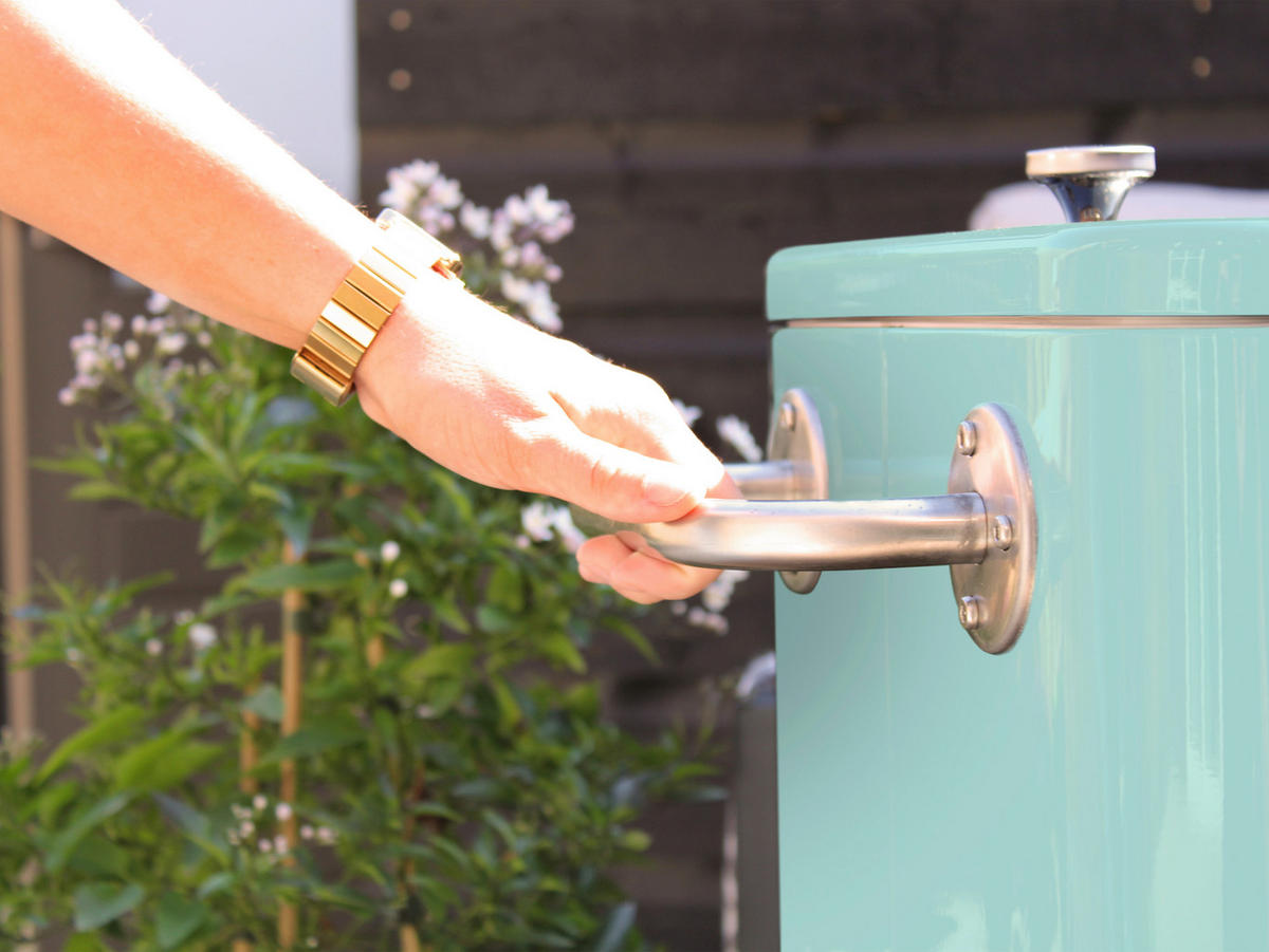 AXI Kühlwagen Retro mint Metall B/H/T: ca. 43x89x92 cm Retro - mint (43,00/89,00/92,00cm) - AXI