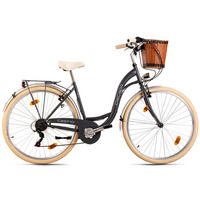 DaCapo Damenfahrrad Casino 168C 28 Zoll Rahmenhöhe 48 cm 6 Gänge anthrazit anthrazit ca. 28 Zoll Casino - anthrazit - DaCapo