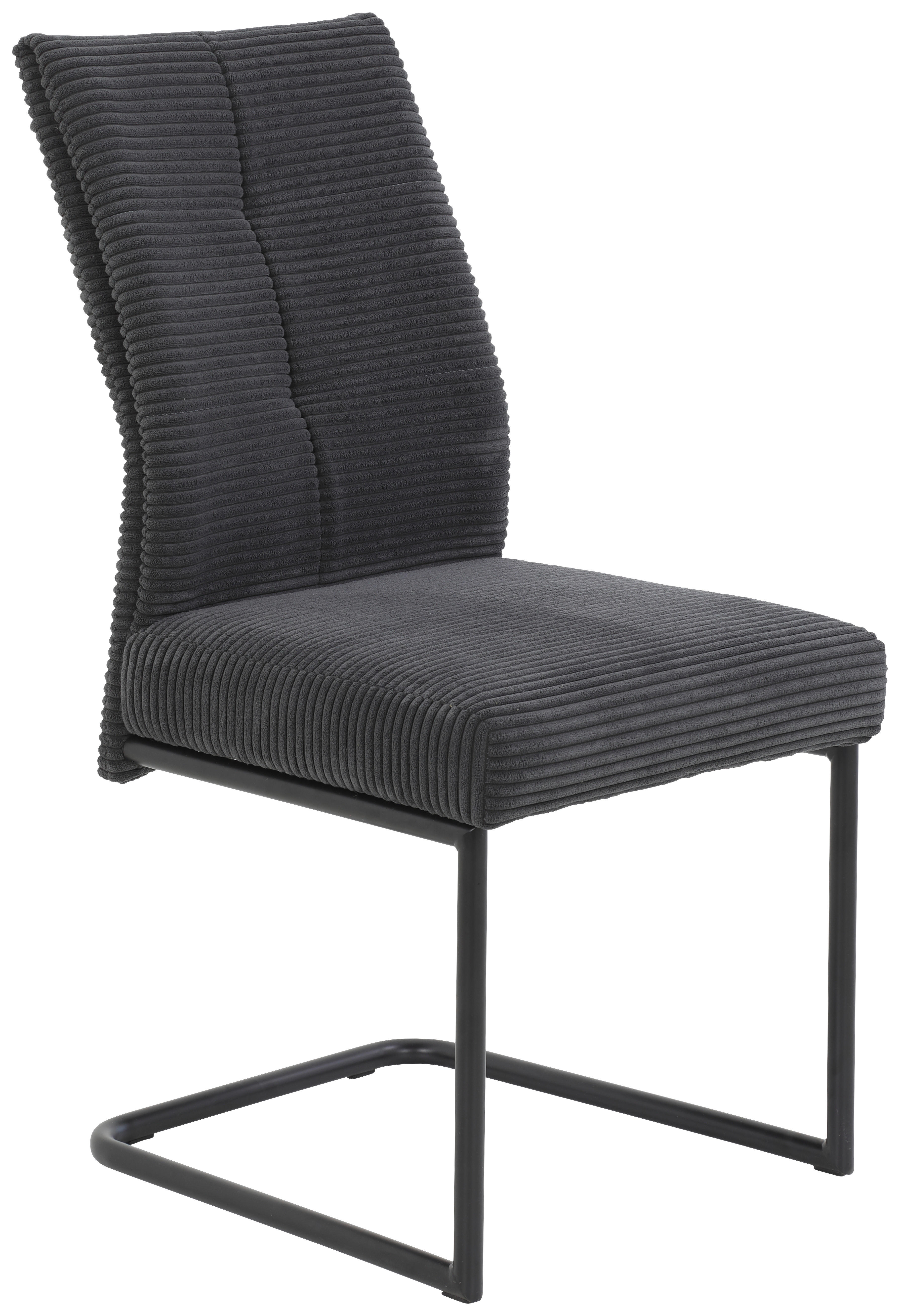Schwingstuhl Dagmar, 4er-Set anthrazit Metall B/H/T: ca. 50x99x65 cm Dagmar, 4er-Set - anthrazit (50,00/99,00/65,00cm) - Hela