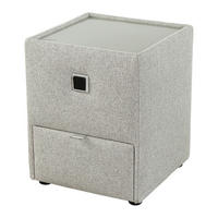 Nachtkonsole  beige Lancy_Nachtkonsole 414/07 - beige (43,00/53,00/45,00cm)