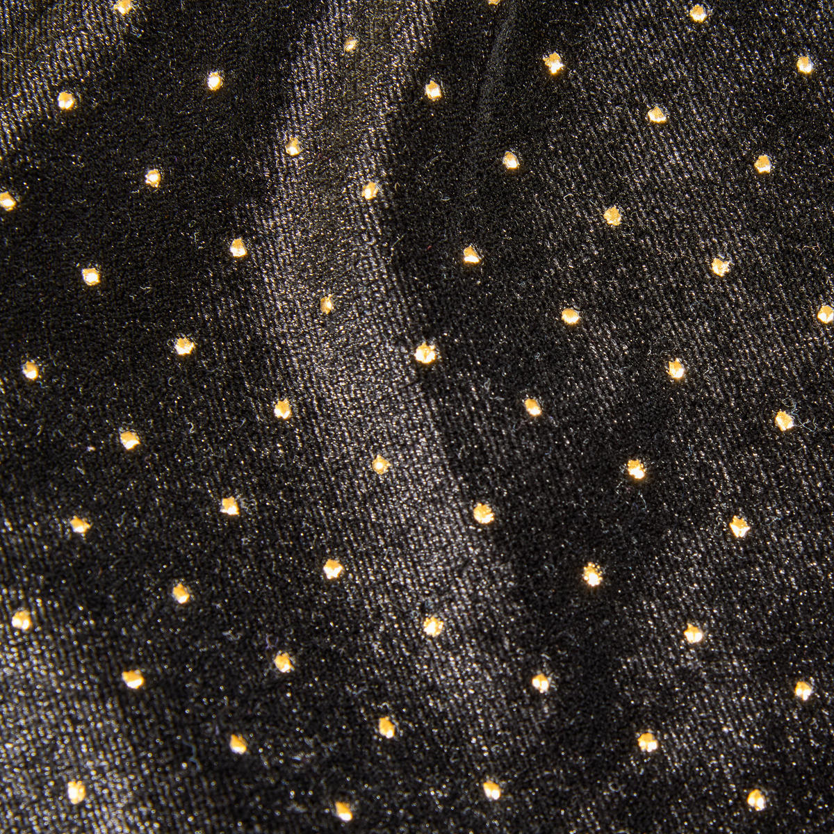 Stuhlhusse Stuhlhusse_Samt_Sparkle schwarz - gold/schwarz (40,00/45,00/60,00cm)