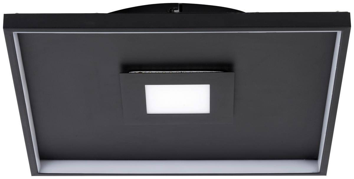 POCOline Deckenleuchte schwarz Metall B/L: ca. 40x40 cm LED-Deckenleuchte_Cataleya - schwarz (40,00/40,00cm) - POCOline