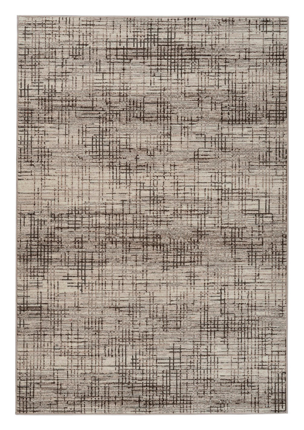 Kayoom Kurzflorteppich Vancouver 310 creme B/L: ca. 120x170 cm Vancouver 310 - creme/mehrfarbig (120,00/170,00cm) - Kayoom