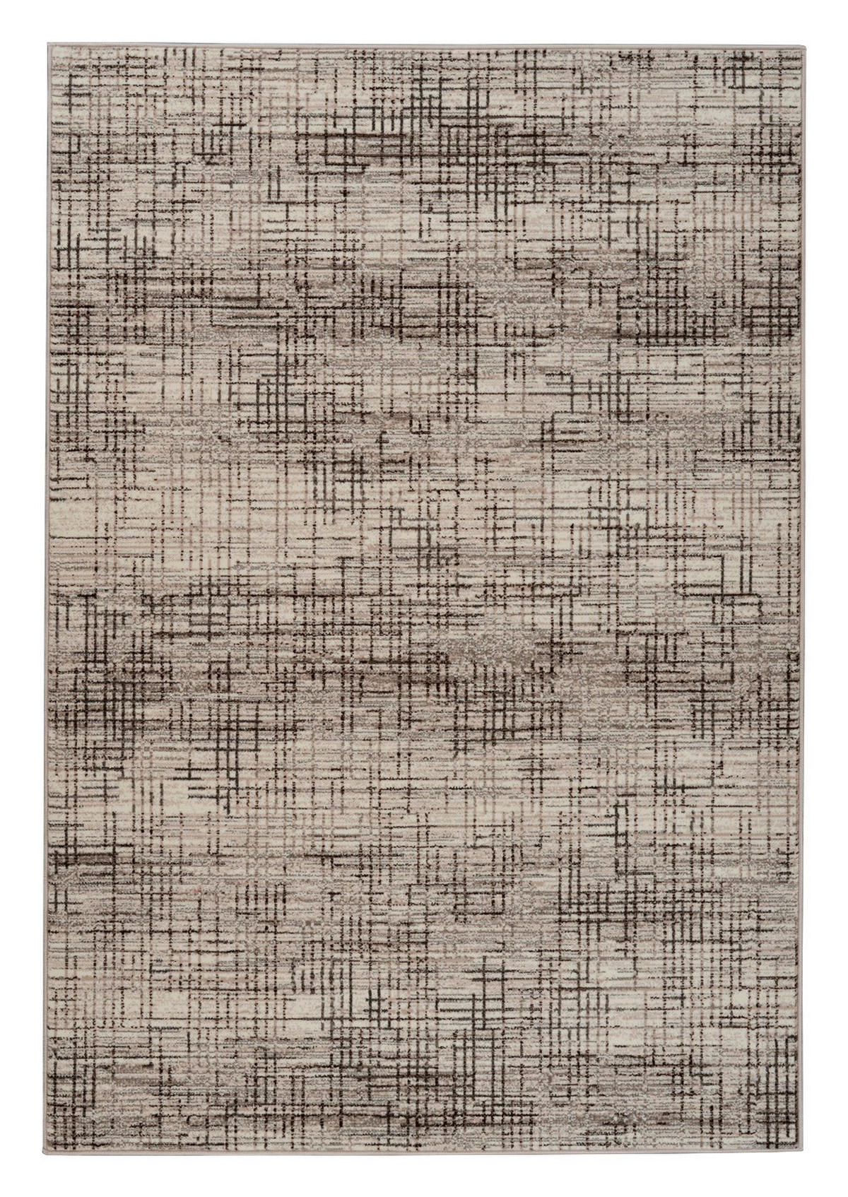 Kayoom Kurzflorteppich Vancouver 310 creme B/L: ca. 120x170 cm Vancouver 310 - creme/mehrfarbig (120,00/170,00cm) - Kayoom