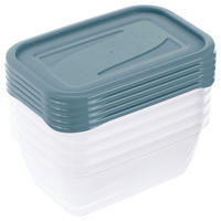 keeeper Haushaltshelfer transparent Frischhaltdosenset_Fredo_5tlg. - transparent - keeeper