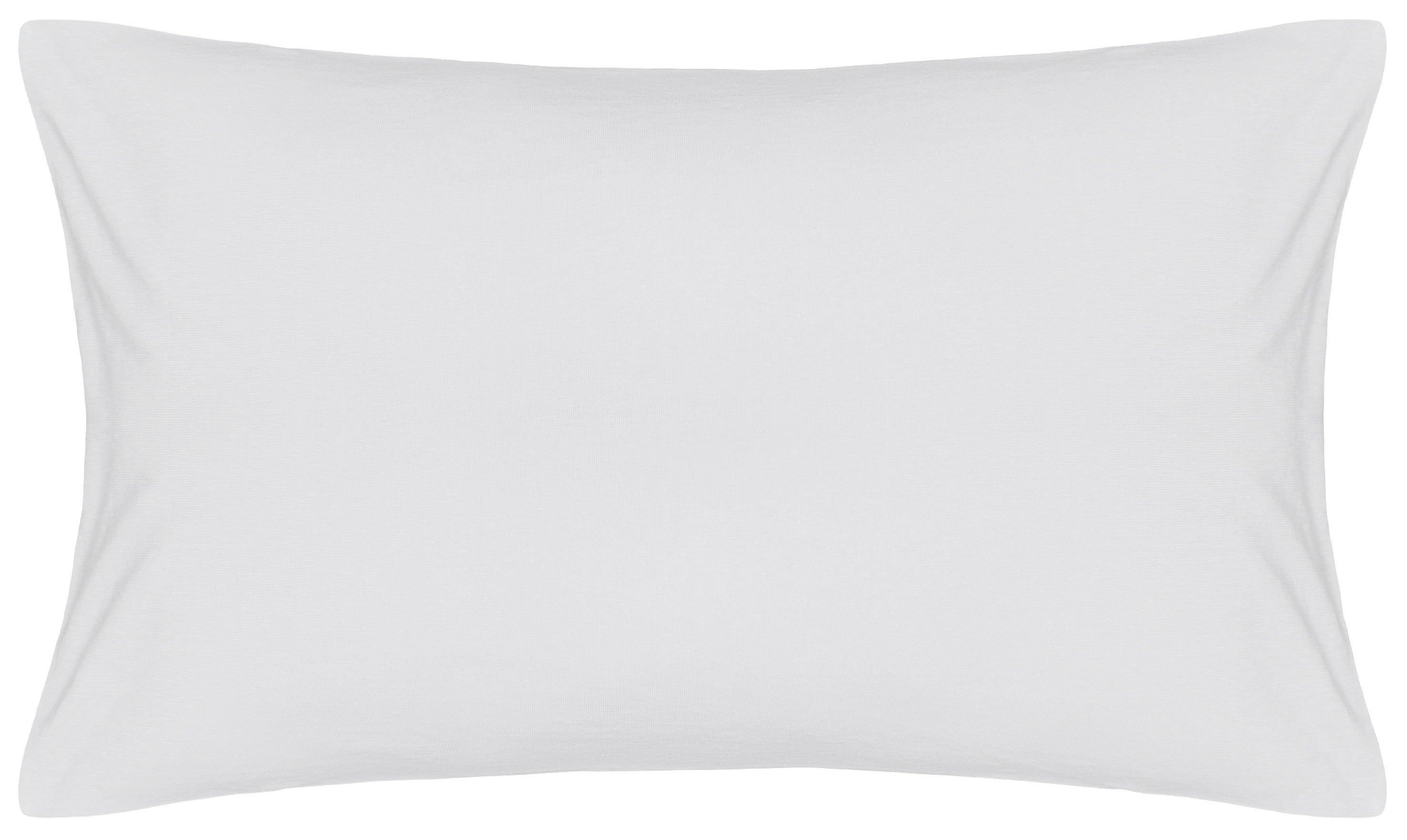 Kissenbezug Jersey Kissenbezug-Jersey_2erPack 40x60cm - weiß (40,00/60,00cm) - Elegance