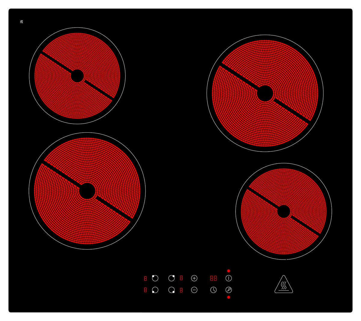 Respekta Küchenblock Premium schwarz hochglänzend B/H/T: ca. 445x220,5x60 cm Premium - Eiche/schwarz (445,00/220,50/60,00cm) - Respekta