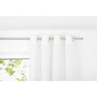 Ösenvorhang 2er Pack Breeze weiß B/L: ca. 135x245 cm Breeze - weiß (135,00/245,00cm)