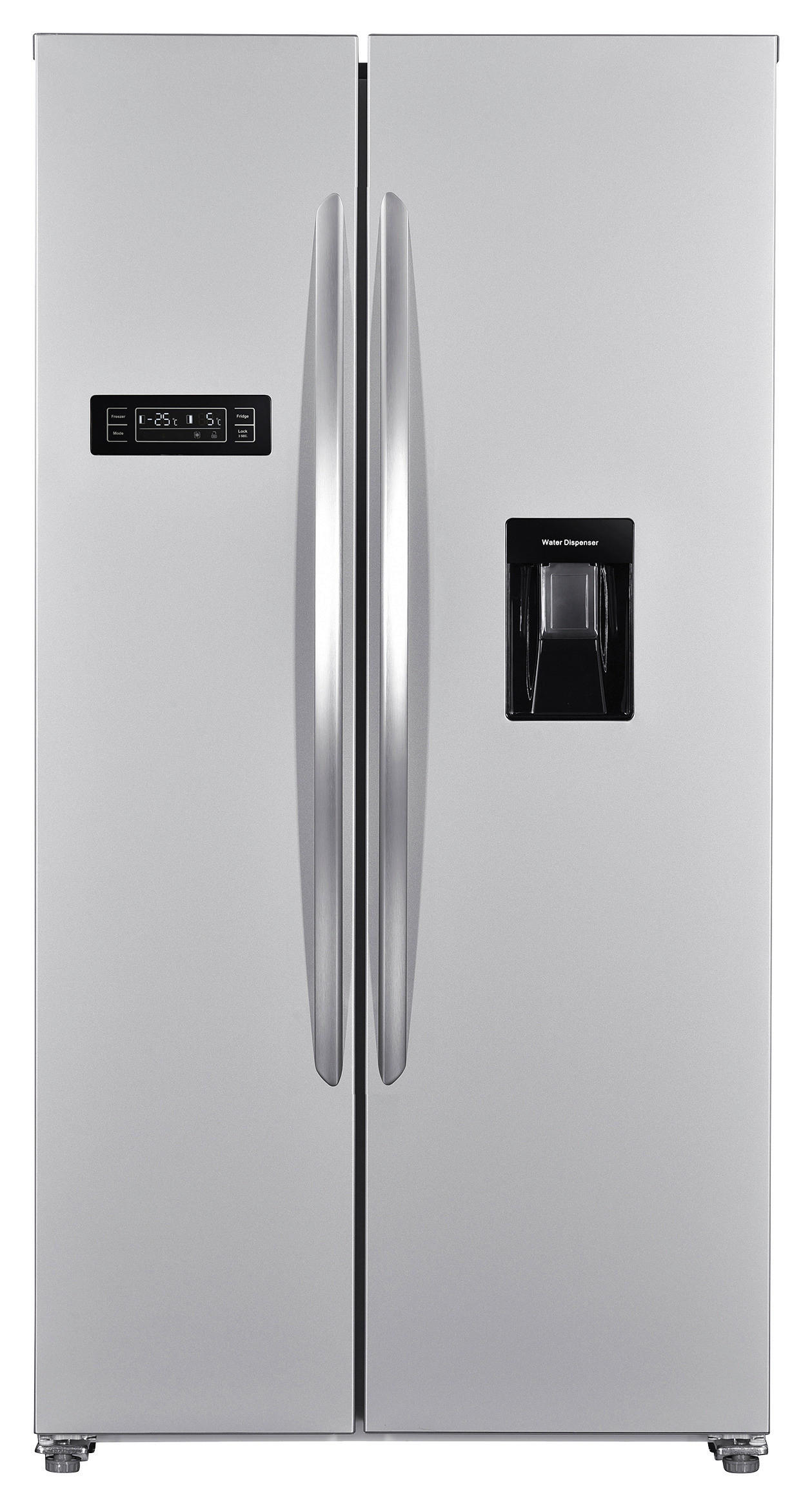 PKM Side-by-Side SBSKS6.15E Inox B/H/T: ca. 90x177x66 cm Side-by-Side SBSKS6.15E - Inox (90,00/177,00/66,00cm) - PKM