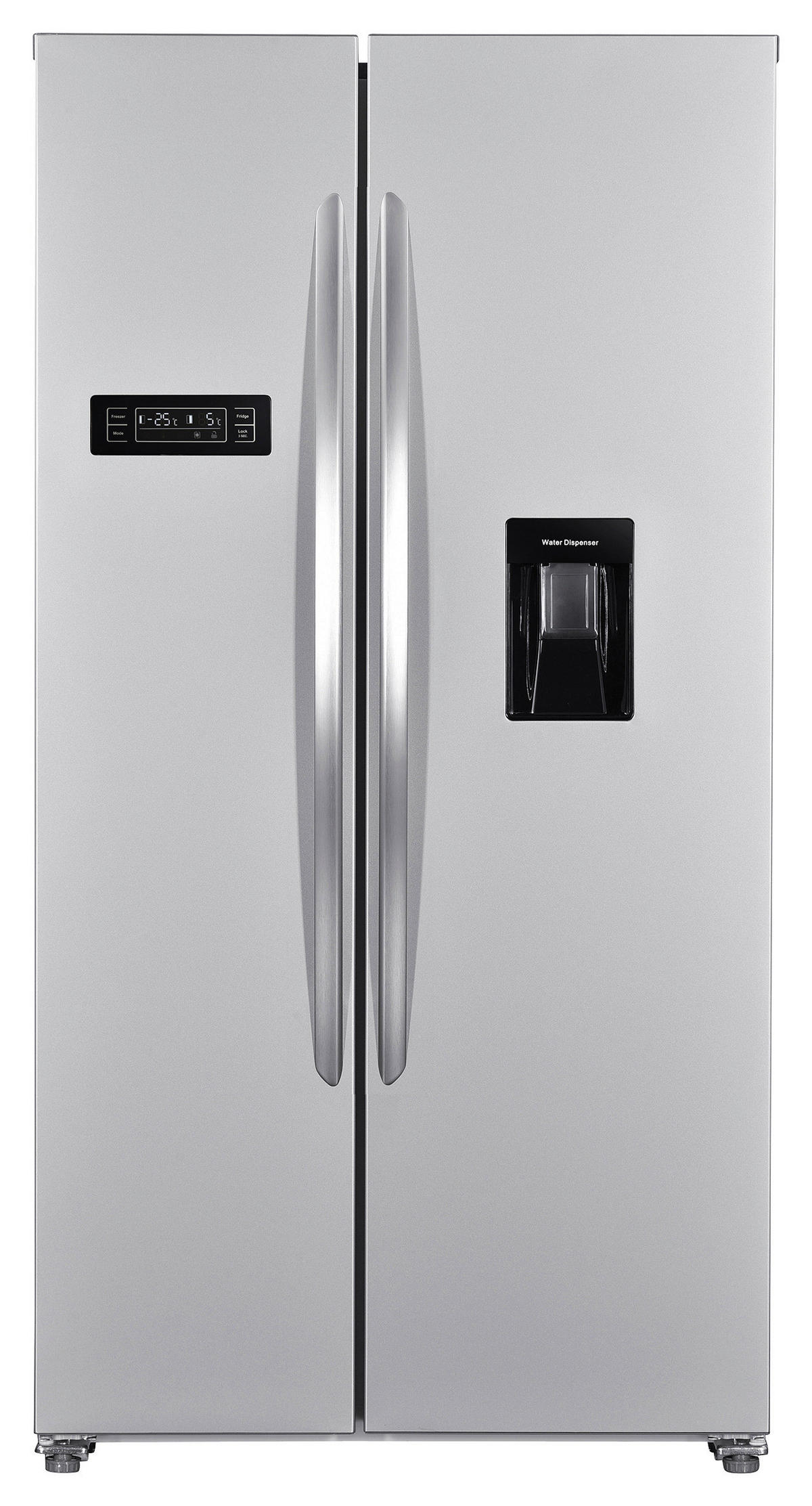 PKM Side-by-Side SBSKS6.15E Inox B/H/T: ca. 90x177x66 cm Side-by-Side SBSKS6.15E - Inox (90,00/177,00/66,00cm) - PKM