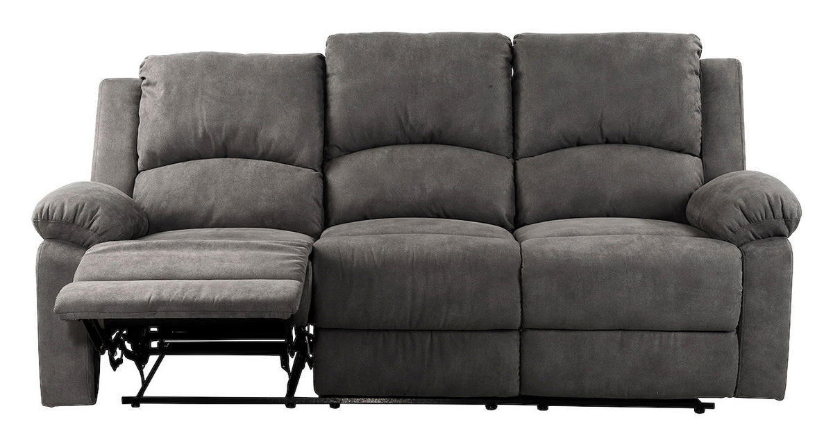 Sofa 3-2-1 anthrazit B/H/T: ca. 204x97x87 cm Dakota_3F-2F-1F_Sofa 3-2-1 - anthrazit (204,00/97,00/87,00cm)