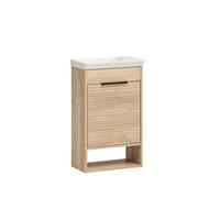 Waschplatz Mads Eiche Nachbildung weiß B/H/T: ca. 45,5x78x27,5 cm Mads - Eiche/weiß (45,50/78,00/27,50cm) - Möbelpartner