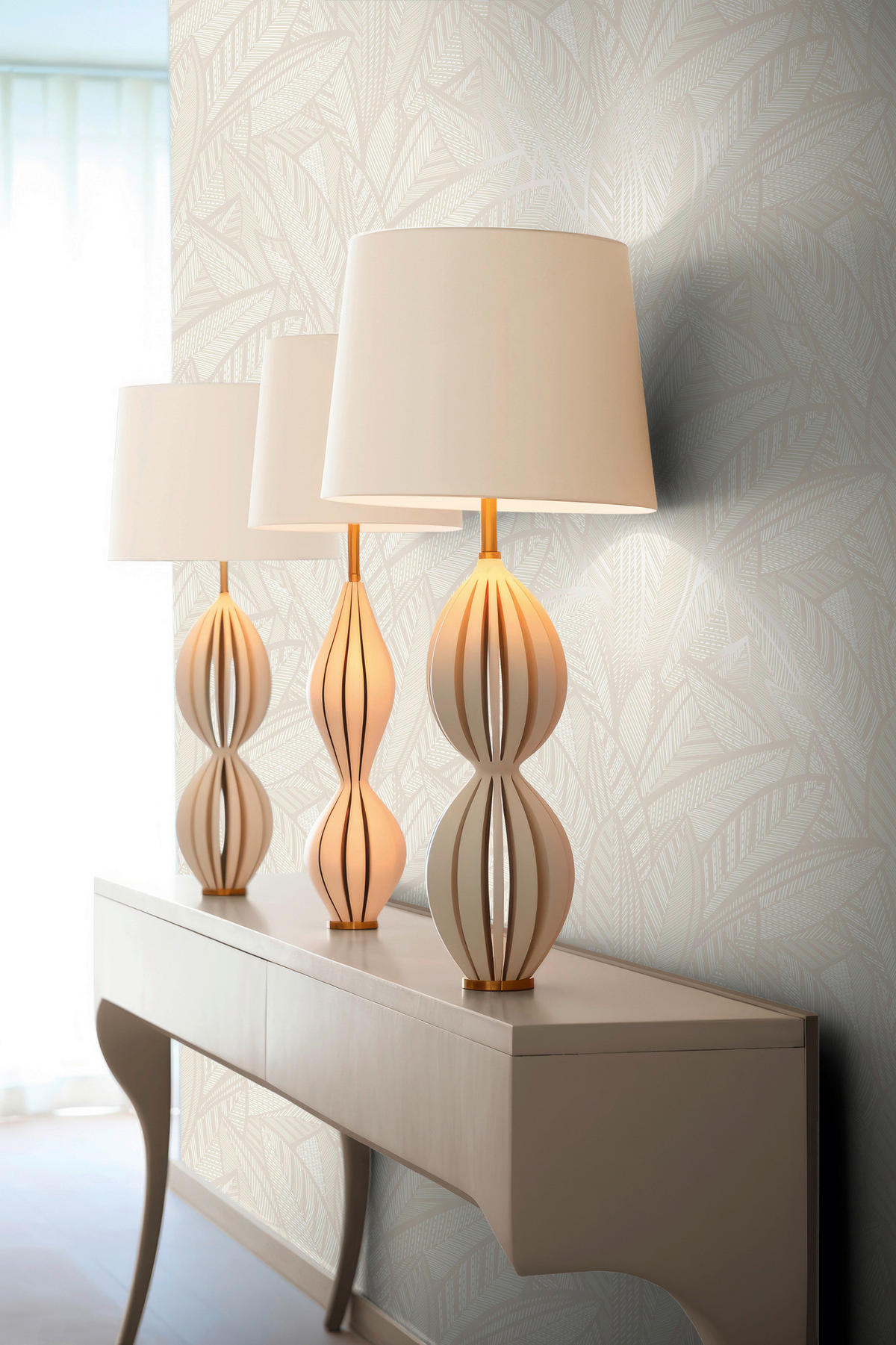 A.S.Création Vliestapete grau weiß B/H/D: ca. 53x1005x9,7 cm Vliestapete - weiß/grau (9,70/1005,00cm) - A.S.Creation