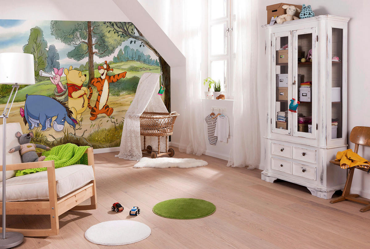 Komar Fototapete Winnie the Pooh Expedition B/L: ca. 250x200 cm Winnie the Pooh Expedition - (250,00/200,00cm) - Komar