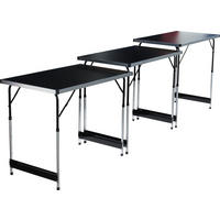 Alu-Multi-Funktionstisch B/T: ca. 300x60 cm 3 tlg. Multi-Funktionstisch_3tlg.Alu - (300,00/60,00cm)