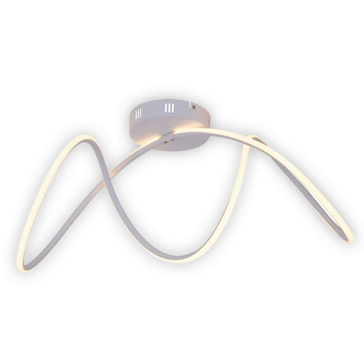 Näve Leuchten LED-Deckenleuchte weiß Kunststoff Metall B/H/T: ca. 67x30x28 cm ODRIVE - weiß (67,00/30,00/28,00cm) - Näve Leuchten