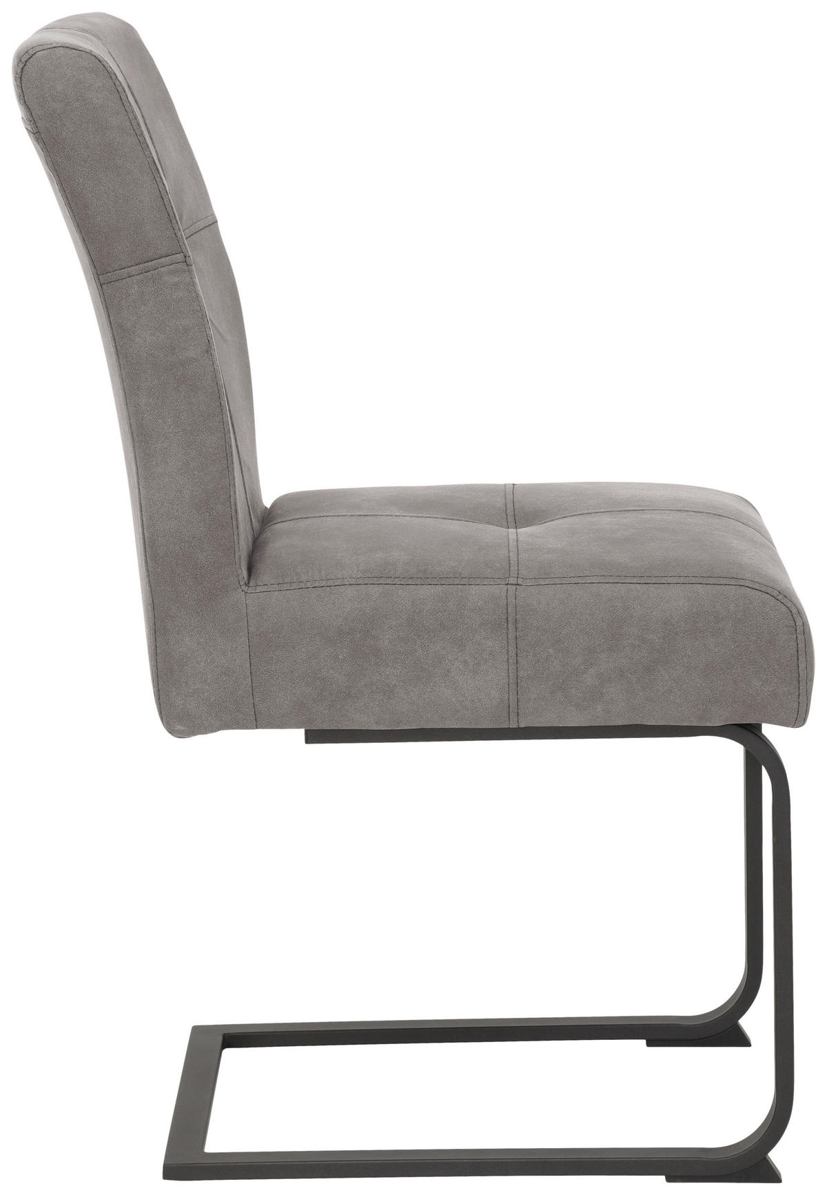 Essgruppe Luise II Eiche anthrazit Microfaser B/H/T: ca. 160x76x80 cm Luise II - Eiche/anthrazit (160,00/76,00/80,00cm) - Hela