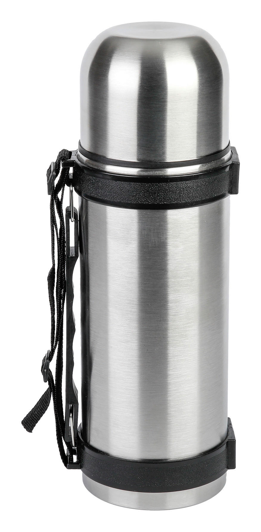 Axentia Isolierflasche silber Edelstahl B/H/L: ca. 9,4x30x9,4 cm Isolierflasche_Edelstahl - silber (9,40/9,40/30,00cm) - Axentia