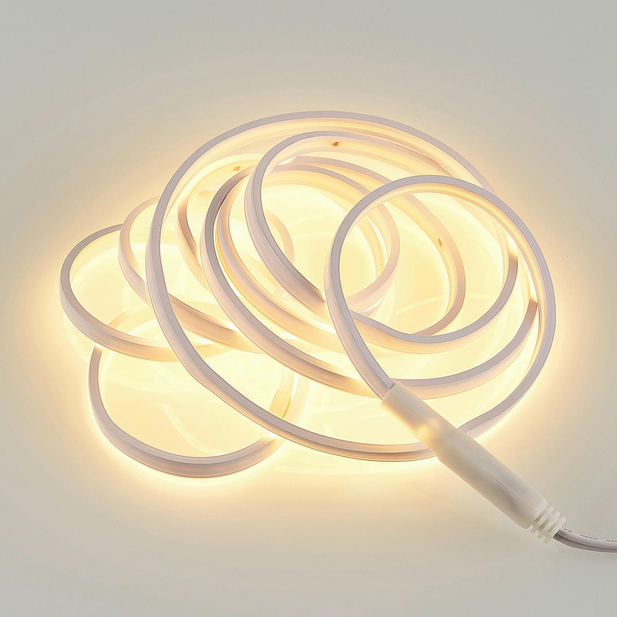 Lichtband weiß Kunststoff B/L: ca. 1x300 cm LED-Lichtband_Neon - weiß (1,00/300,00cm)