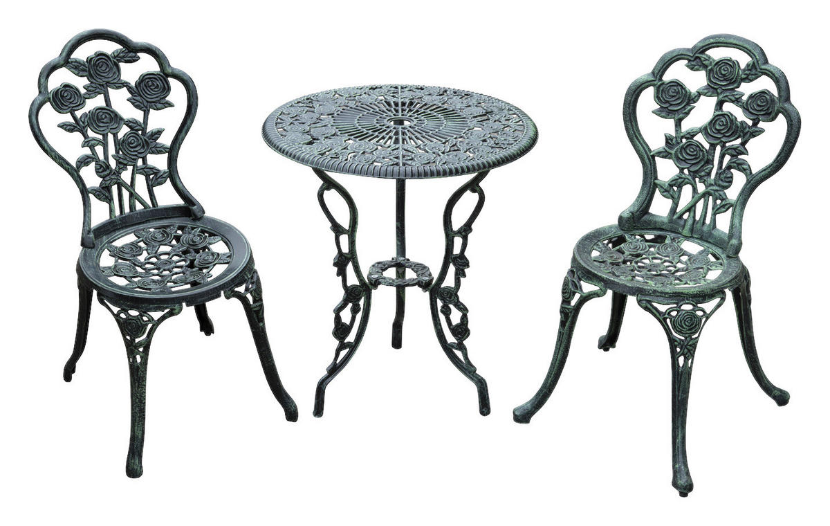 Outsunny Bistroset Bistroset - grün - Outsunny