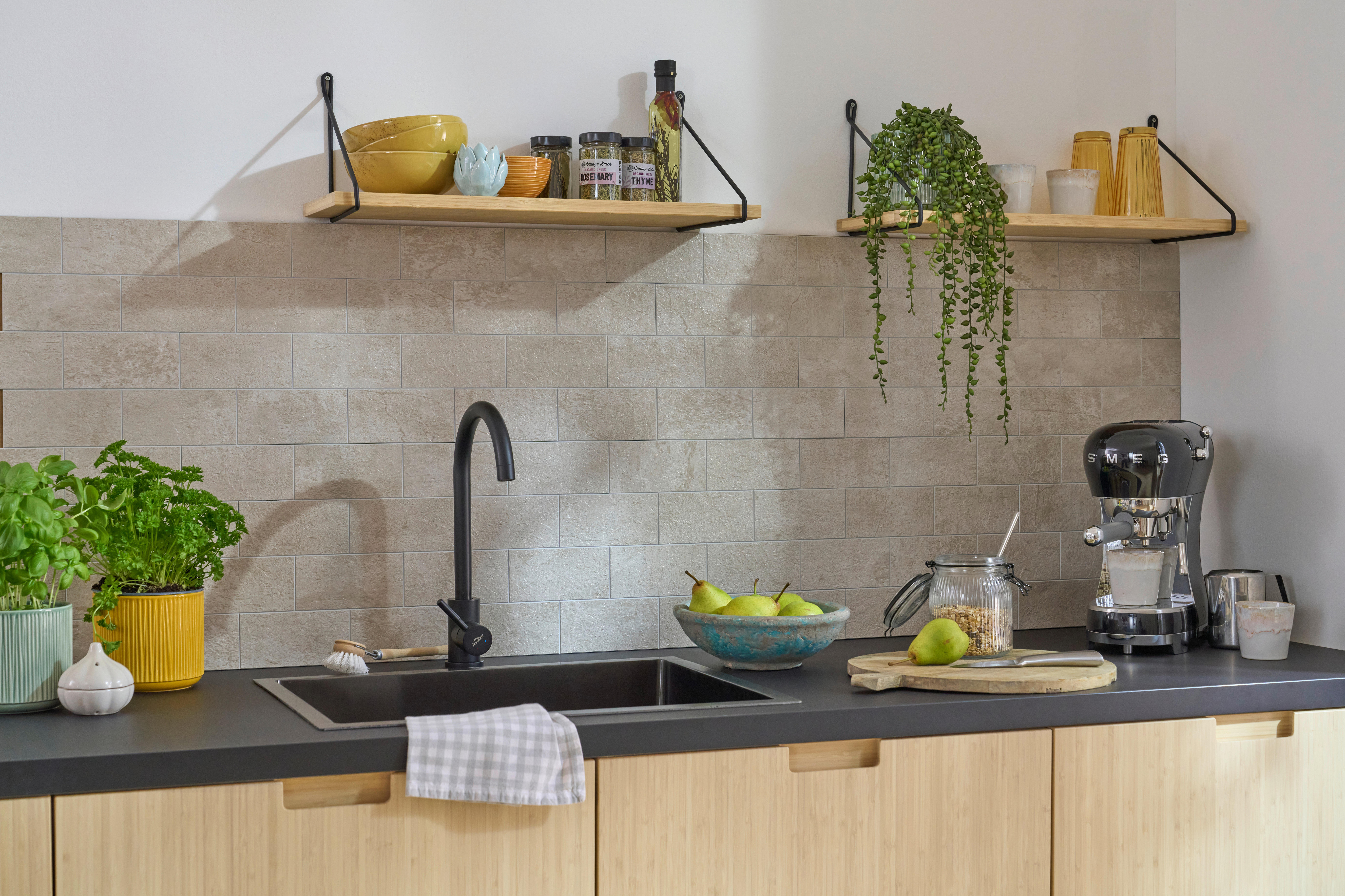 Thumbnail - Wandfliesen beige B/L: ca. 30,05x30,5 cm