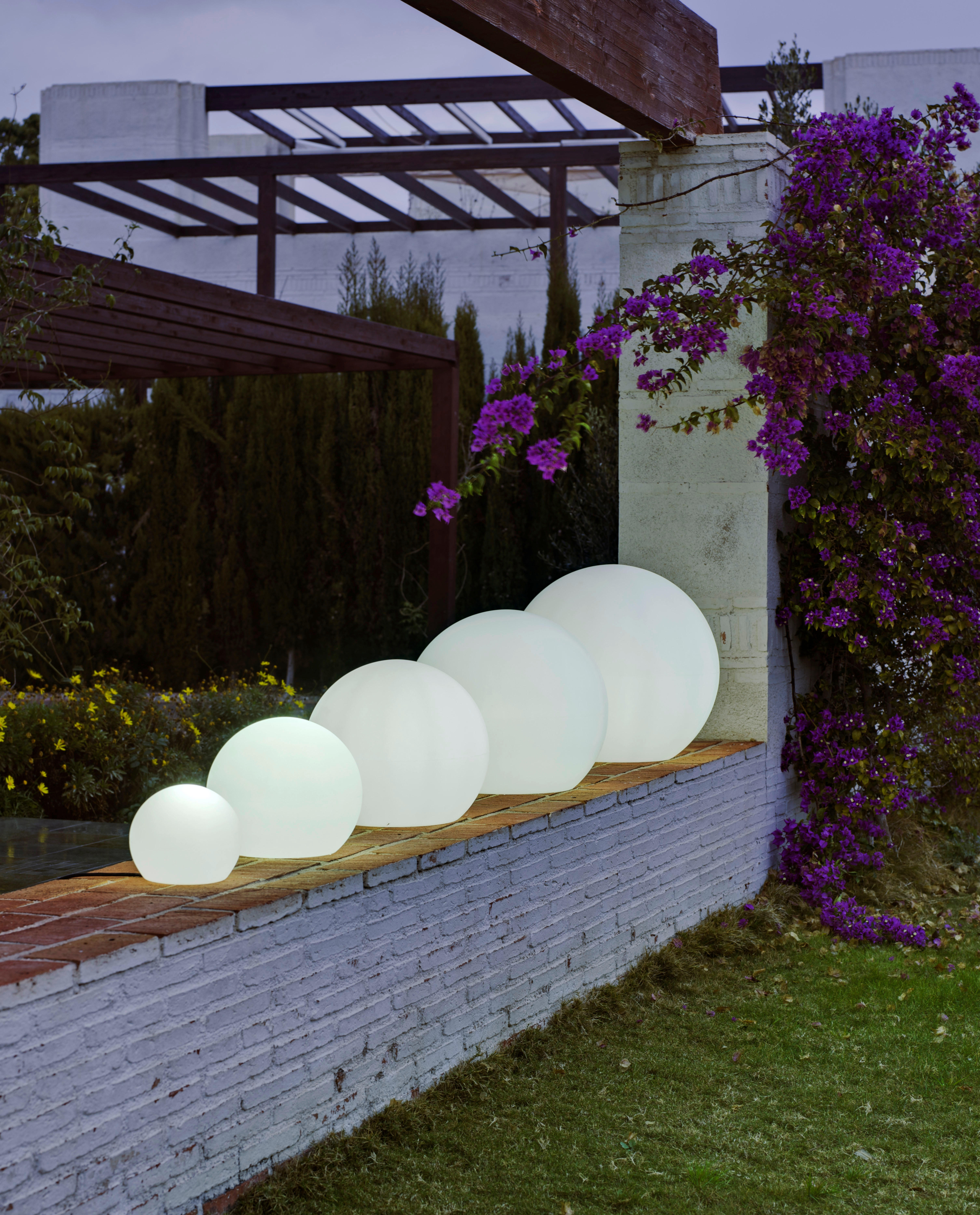 LED-Dekoleuchte transparent B/H/L: ca. 30x26,5x30 cm BULY 30 - transparent (30,00/30,00/26,50cm) - NewGarden