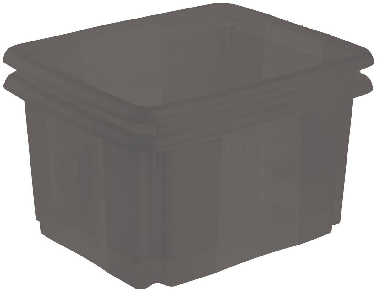 keeeper Haushaltshelfer Dreh-/u.Stapelbox_2erSet_emil 24l - keeeper