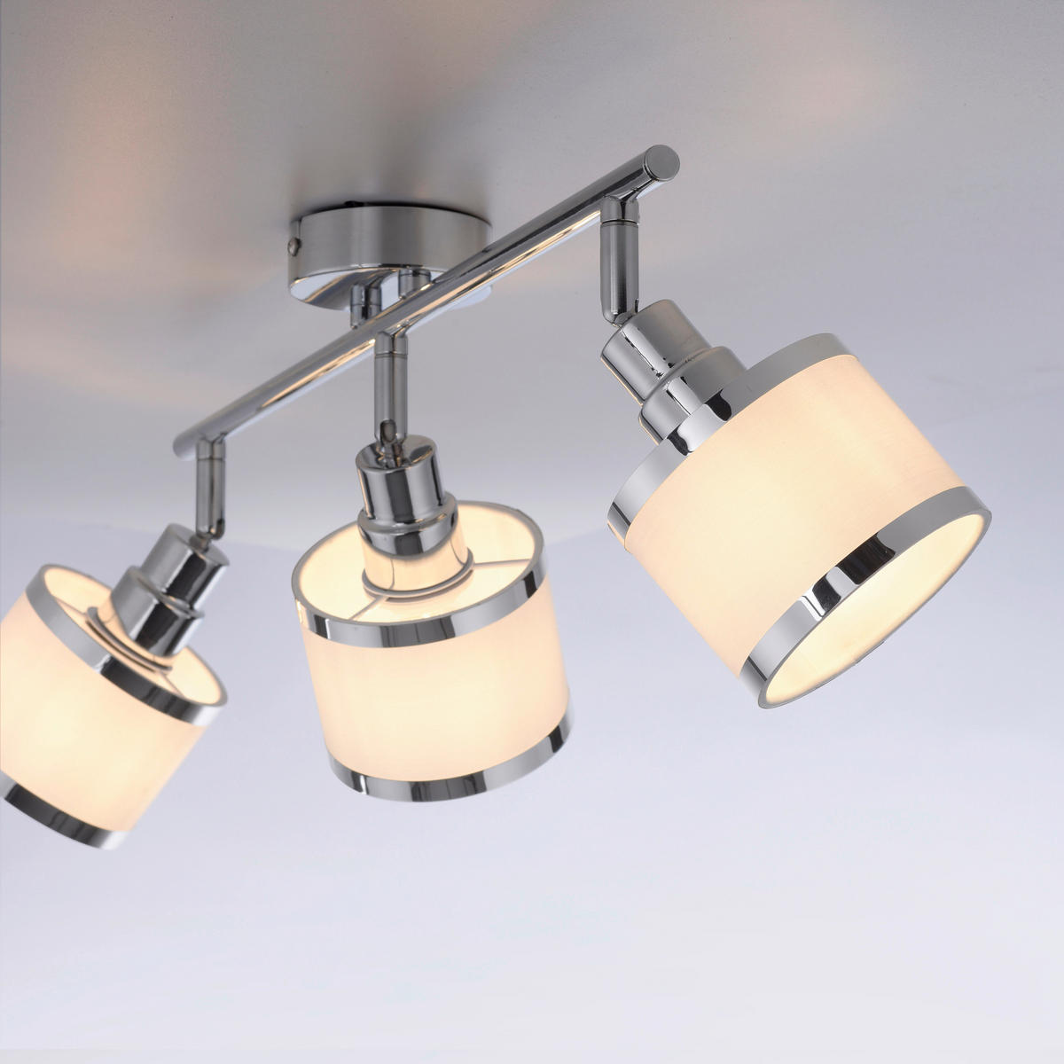 Just Light Spot ACCOR 15373-17 ACCOR - weiß/Chrom (69,00/29,00/22,00cm) - Just Light