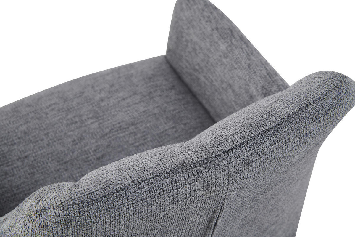 Stuhl BELLA, 2er Set anthrazit schwarz B/H/T: ca. 55x82x62 cm BELLA, 2er Set - schwarz/anthrazit (55,00/82,00/62,00cm) - xonox.home