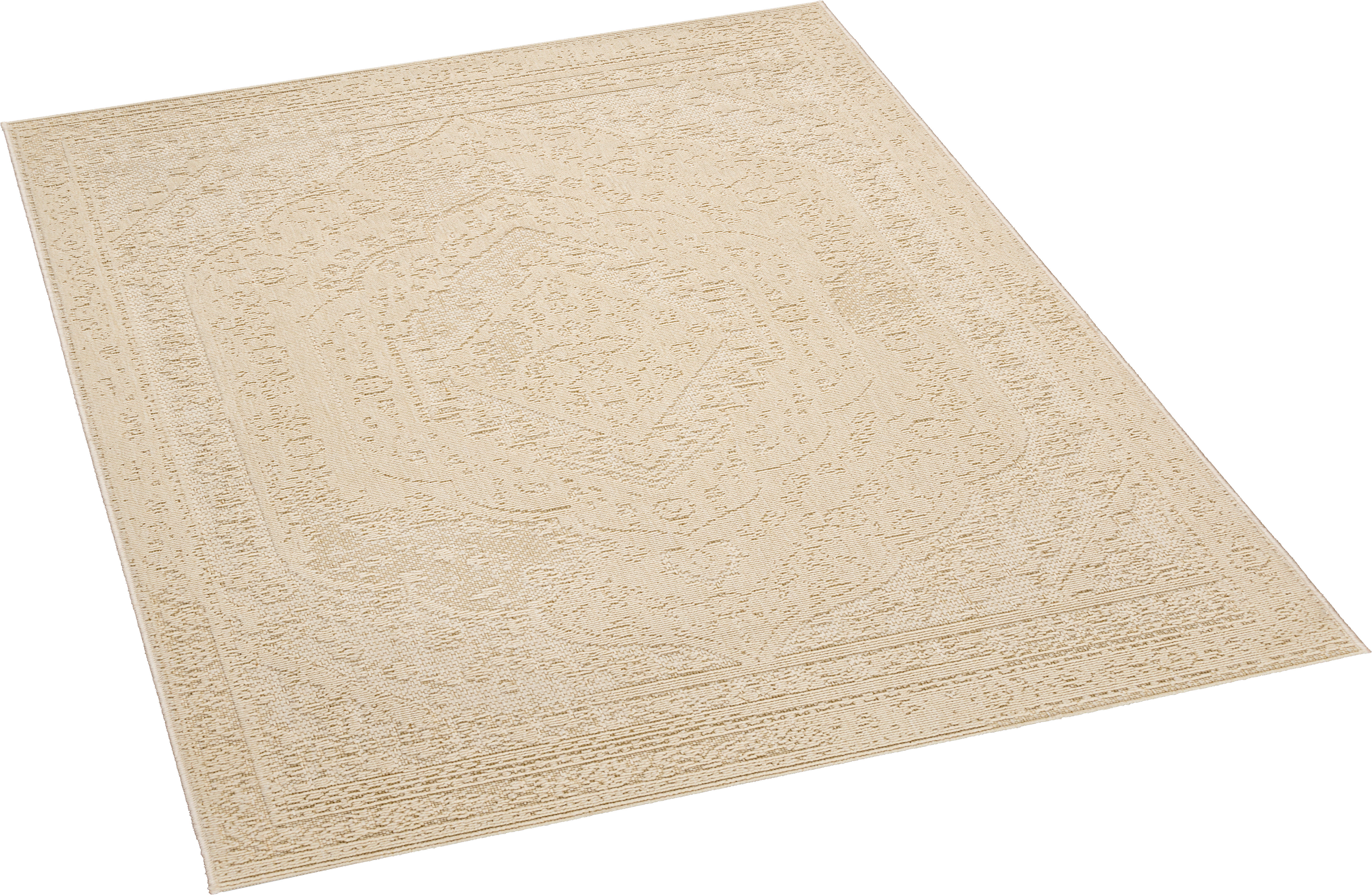 Webteppich Luxus beige B/L: ca. 160x230 cm Luxus - beige (160,00/230,00cm)