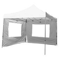 VCM Faltpavillon PROFI weiß Polyester-Mischgewebe B/H/L: ca. 300x220x300 cm PROFI - weiß (300,00/300,00/220,00cm) - VCM