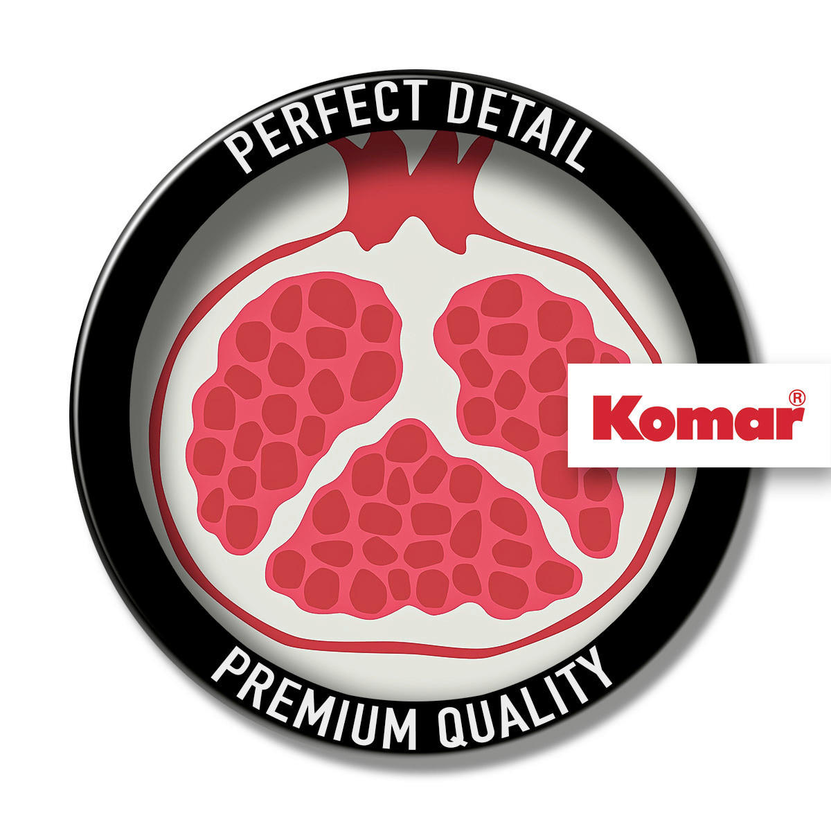 Komar Poster Cultivated Pomegranate Spruch B/L: ca. 50x70 cm Cultivated Pomegranate - (50,00/70,00cm) - Komar