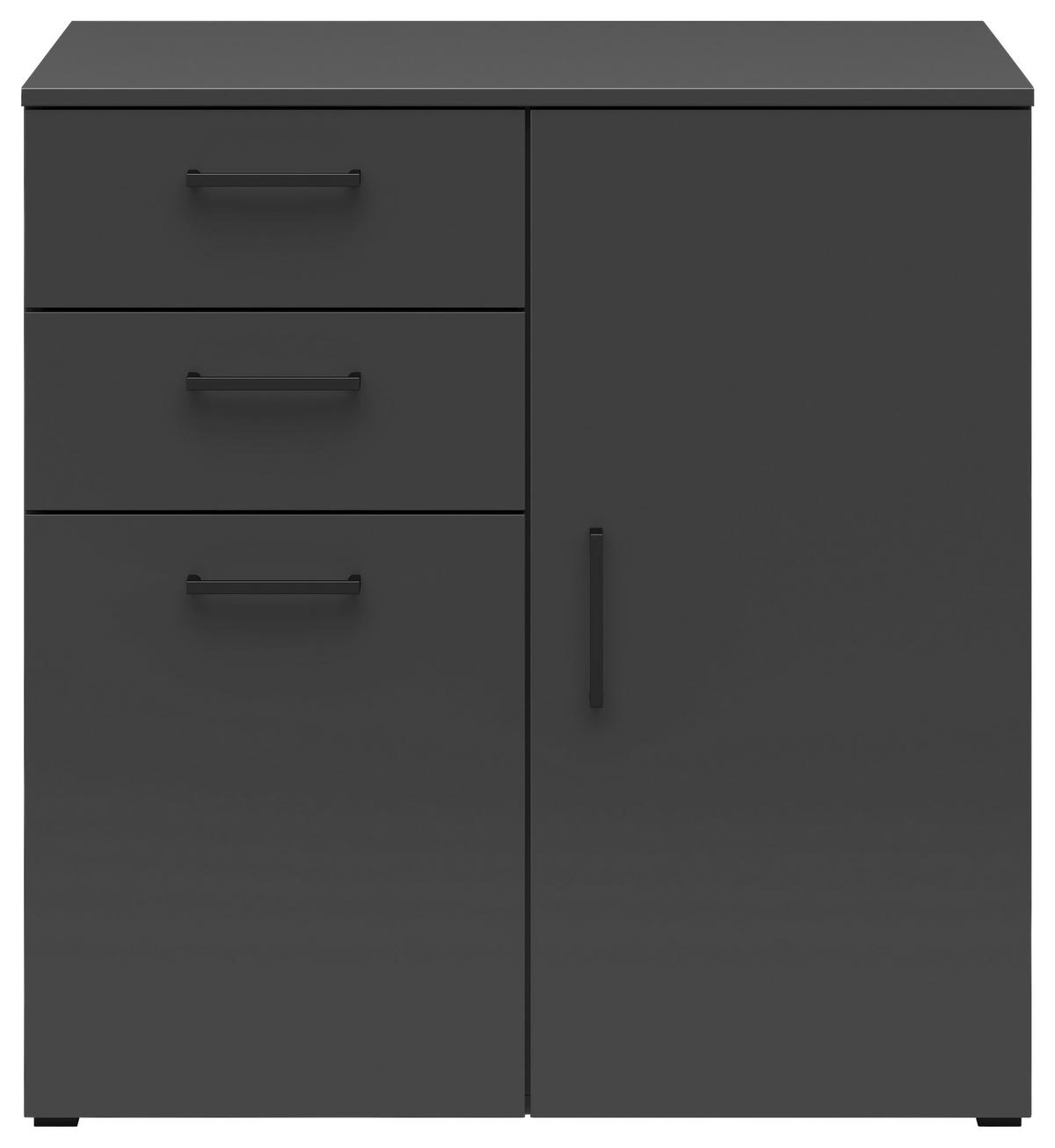 Kommode Multi-Stauraum Typ 27 anthrazit B/H/T: ca. 80x83x52 cm Multi-Stauraum Typ 27 - anthrazit (80,00/83,00/52,00cm)