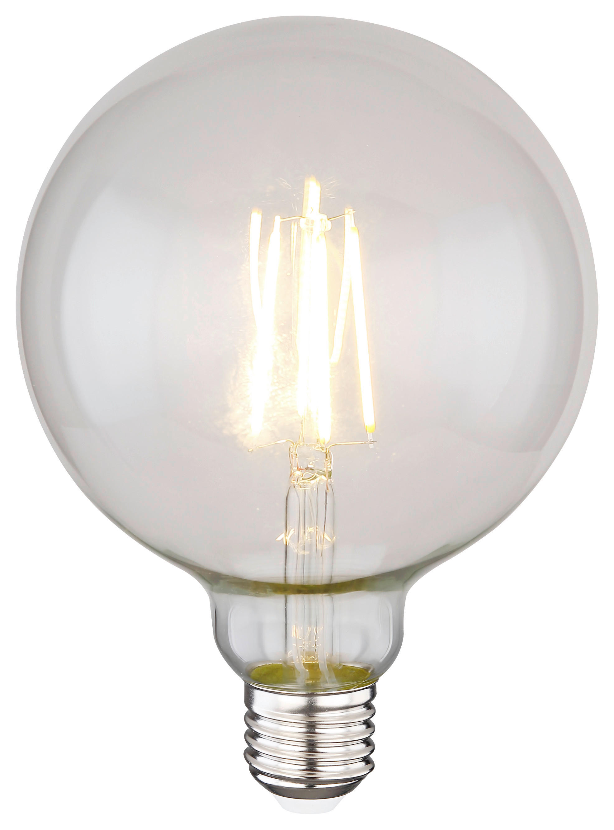GLOBO Globelampe 11527D E27 LED-Globelampe_klar E27 - (12,50/17,50cm) - GLOBO