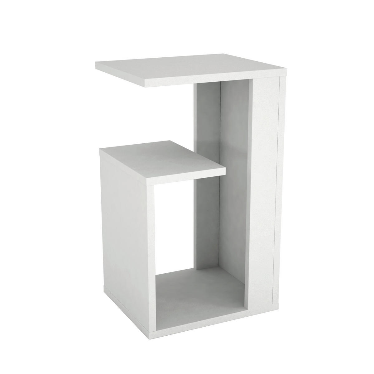 Beistelltisch Sister weiß Spanplatte B/H/T: ca. 35x60x29 cm Sister - weiß (35,00/60,00/29,00cm) - moebel17