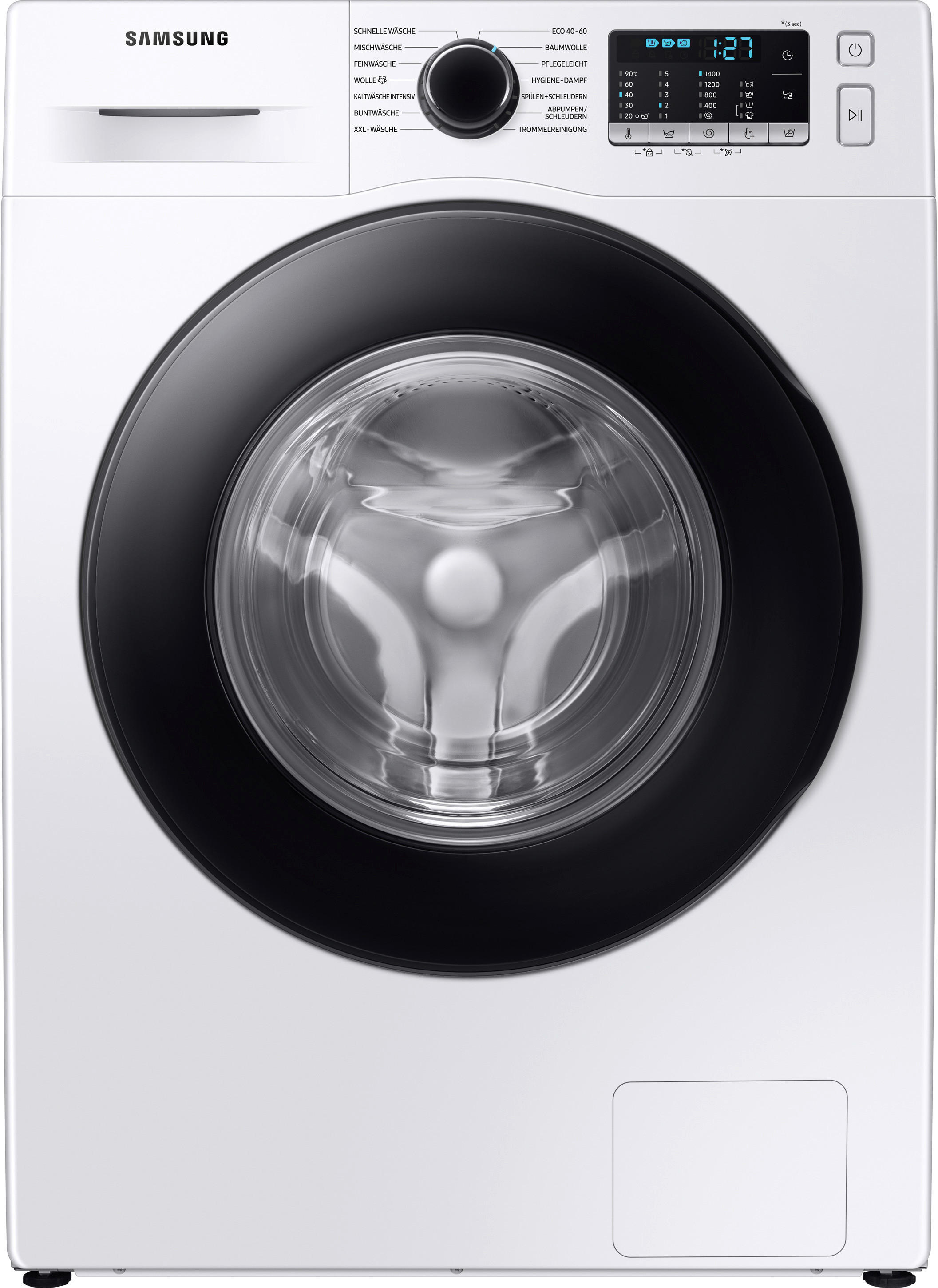 Samsung Waschvollautomat WW81TA049AE/EG weiß B/H/T: ca. 60x85x55 cm ca. 8 kg Waschvollautomat WW81TA049AE/EG - weiß (60,00/85,00/55,00cm) - Samsung